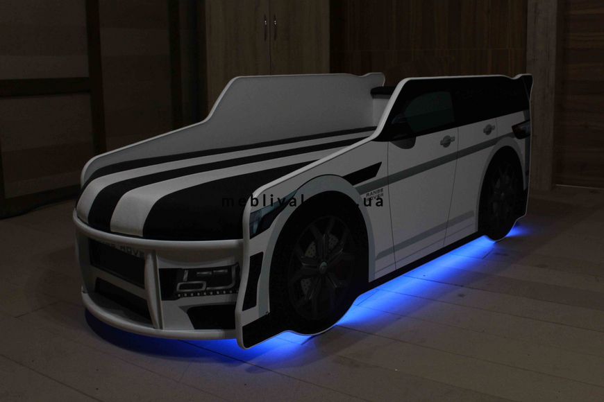 ➤Цена 10 247 грн  Купить Кровать-машинка BMW 002 LED с подсветкой без подъемного механизма, Дизайн 2 ➤ ➤Кровати детские➤VDЕ➤440303459.1ВИОРД фото