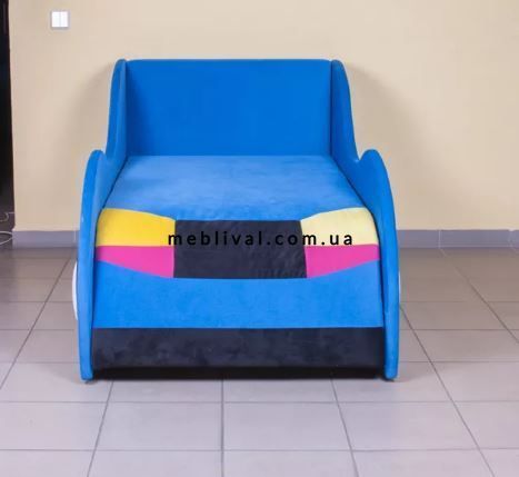 ➤Цена 17 250 грн  Купить Диван детский 170х97х85 Софа ППУ Дизайн 4 ➤Синий ➤Детские диваны➤M_S-ПД➤440300068М.3 фото