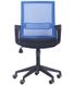 Кресло Джун сиденье Саванна nova Black 19/спинка Сетка синяя 377008АМ фото 2