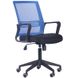 Кресло Джун сиденье Саванна nova Black 19/спинка Сетка синяя 377008АМ фото 1