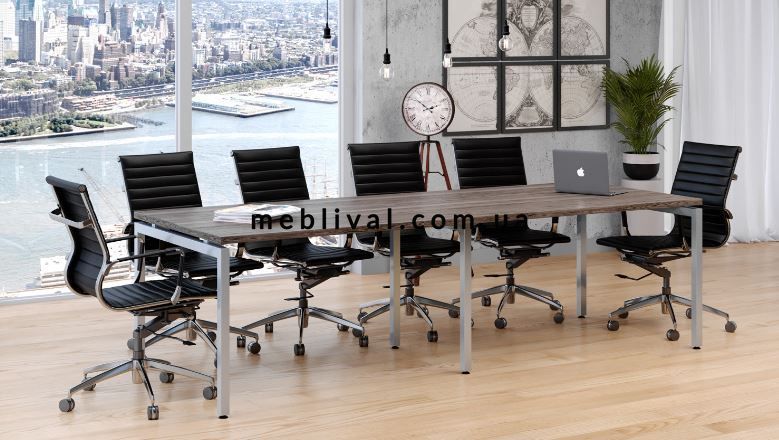 ➤Цена 15 187 грн  Купить Стол для переговоров в стиле Loft Design Орех арт050113 ➤орех ➤Столы для переговоров в стиле Loft➤Modern 10➤062381 фото