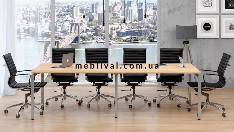 ➤Цена 15 187 грн  Купить Стол для переговоров в стиле Loft Design Орех арт050113 ➤орех ➤Столы для переговоров в стиле Loft➤Modern 10➤062381 фото