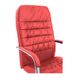 Кресло офисное 63х55х112-120 Tilt металл хромированный + мягкие накладки кожзам красный 1887445778RICH1 фото 2