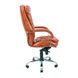 Кресло офисное на колесиках крестовина хром 64х60х112-119 Tilt кожзам оранжевый 1248656758RICH3 фото 14
