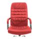 Кресло офисное 63х55х112-120 Tilt металл хромированный + мягкие накладки кожзам красный 1887445778RICH1 фото 7