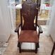 ➤Цена 4 425 грн UAH Купить Стул кресло обеденный Нораб с подлокотниками под старину 2 ➤Горіх світлий ➤Стулья под старину➤МЕКО➤0046МЕКО1 фото