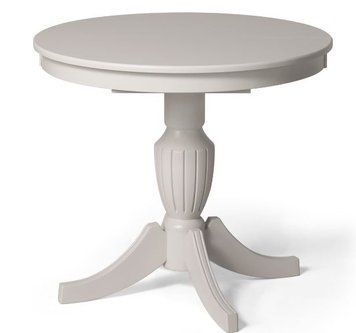 ➤Цена 11 850 грн UAH Купить Стол круглый кухонный Арофма D100+40 деревянный Ivory ➤Слонова кістка ➤Столы круглые➤Kulvpa➤0063PAV фото