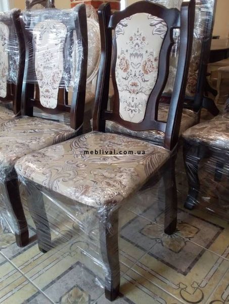 ➤Цена 2 925 грн  Купить Мягкий стул для современной гостиной каркас натуральное дерево Ликатто ➤венге ➤Стулья деревянные➤Агросвит 1С➤440306088ПЛМ фото