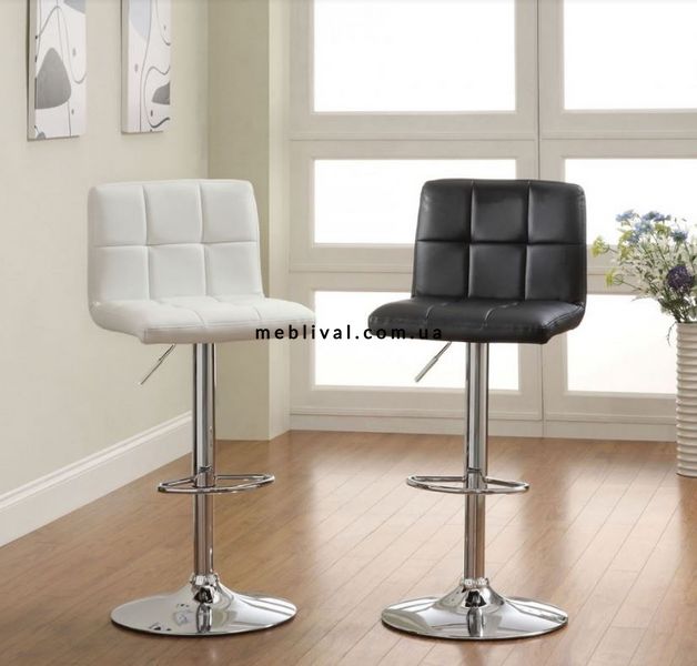 ➤Цена   Купить Черный барный стул на высокой опоре регулируемый арт040292.1 ➤Черный ➤Стулья барные➤Modern 8➤Danbl.ВВ1 фото