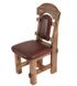 Стильный мягкий стул под старину массив натурального дерева Гран 440306287ПЛМ фото 1