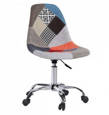 ➤Цена 4 045 грн  Купить Офисный стул поворотный на колесиках ткань пэчворк арт040199.7 ➤пэчворк ➤Кресла операторские➤Modern 8➤AsterMult.ВВ1 фото