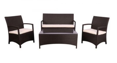 ➤Цена   Купить Комплект мебели Bavaro из ротанга Elit (SC-A7428) Brown MB1034 ткань A13815 ➤Искусственный ротанг ➤Комплекты мебели➤AMF➤516817АМ фото