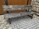 ➤Цена 9 375 грн UAH Купить Скамья деревянная Казок для сада со спинкой 160 ➤Горіх світлий ➤Лавки под старину➤МЕКО➤0084МЕКО1 фото