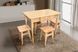 Комплект кухонный стол и 4 табуретки (серия Смарт) 440300713MIX фото 2
