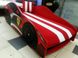Кровать-машинка Феррари E-2 Red матрас + мягкий спойлер + подушка 70х150, без подъемного механизма и ящиков, Дизайн 2 440303479.1ВИОРДЕЛ фото 1
