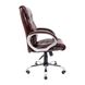 Кресло офисное 63х58х111-118 Tilt Металл хромированный кожзам коричневый 1887655778RICH1 фото 3