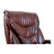 Кресло офисное 63х58х111-118 Tilt Металл хромированный кожзам коричневый 1887655778RICH1 фото 5