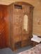 Шкаф деревянный с зеркалом 120х58хh210 под старину 0205МЕКО фото 1