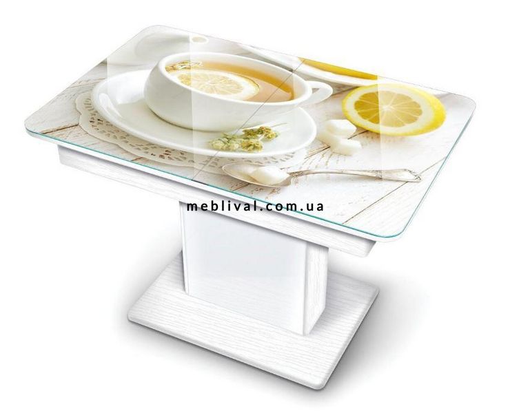 ➤Цена 10 840 грн  Купить Стол кухонный Notsob модель T Белый Дизайн 5 ➤ ➤Столы стеклянные➤Maj➤440303549.4jam фото