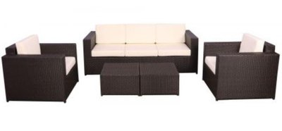 ➤Цена   Купить Комплект мебели Santo из ротанга Elit (SC-B9508) Brown MB1034 ткань A13815 ➤Коричневый ➤Комплекты мебели➤AFM➤516783АМ фото
