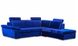 Угловой диван с шезлонгом модульный цвет синий нераскладной арт040177 440303477.1.EMB фото 1