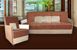 Комплект мягкой мебели Диван клик-кляк + кресло нераскладное Боннель ППУ Дизайн 1 441300121М фото 1