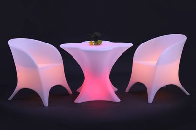 ➤Ціна 16 790 грн  Купити Комплект светящейся мебели стол Antares+2 стула Atik➤Новое ➤Комплекты мебели➤AMF➤440302972.1АМ фото
