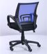 Кресло Веб сиденье Сетка черная/спинка Сетка Синий 117023AM фото 5