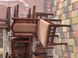 Стол со стульями Брен 1+6, раскладной 1600х900+400 вставка темный орех 440306242.100ПЛМ фото 23
